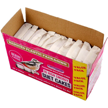 Suet To Go - Berry Suet Cakes, 10pcs Box